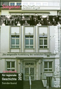 Cover Sonderband Siegener Beiträge 2015