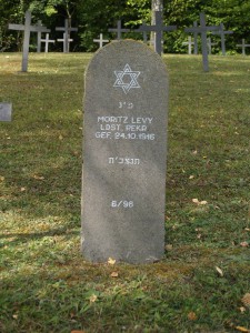 Grab von Moritz Levy aus Weidenau bei Verdun (Vorlage Klaus Dietermann)